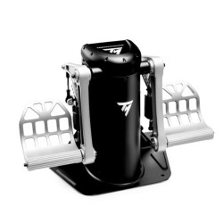 thrustmaster thrustmaster tpr rudder negro, plata usb simulador de vuelo analogico pc