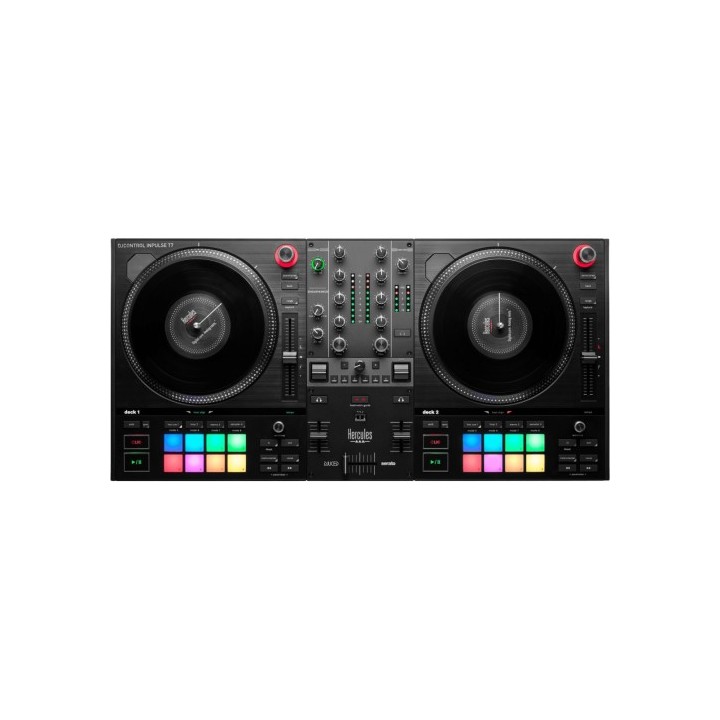 hercules hercules consola dj control inpulse t7