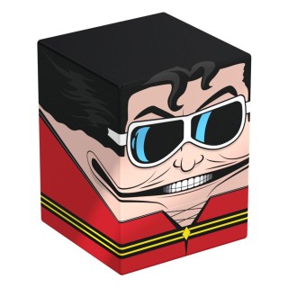 ultimate guard caja de mazo squaroes dc justice league plastic man