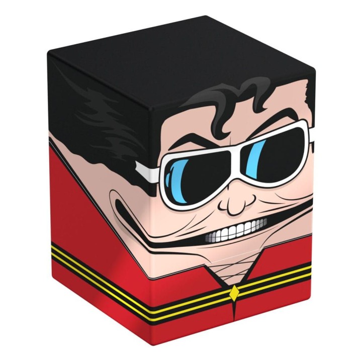 ultimate guard caja de mazo squaroes dc justice league plastic man