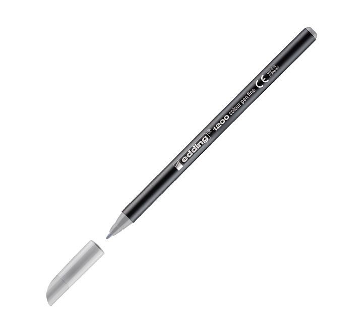 rotulador edding 1200 1mm gris pastel