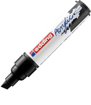 marcad. perm acrilico edding 5000 5-10mm negro