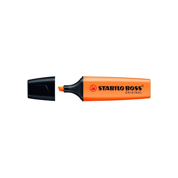 stabilo marcador fluorescente boss original trazo 2/5mm. naranja stabilo 70/54