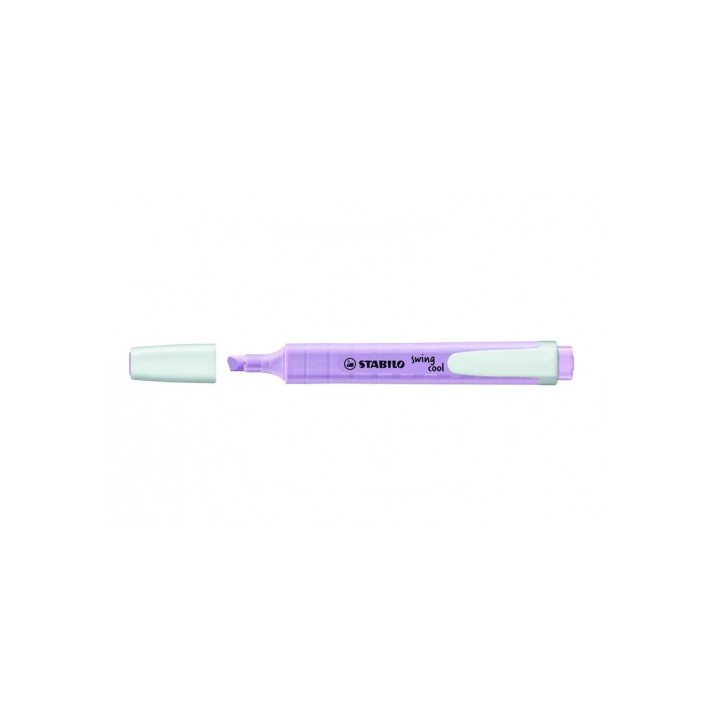 stabilo marcador fluorescente swing cool pastel trazo 1/4mm. violeta stabilo 275/155-8