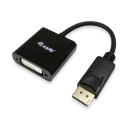 equip adaptador displayport a dvi equip 0.2cm -  macho - hembra -  negro