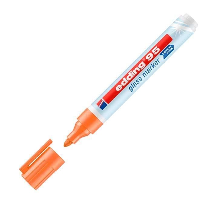 marcad. cristal edding 95 1.5-3mm naranja