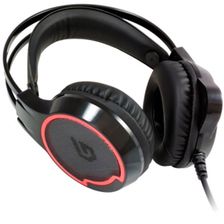 conceptronic auricular gaming conceptronic athan01b 7.1 luces led 7 colores para pc - ps4