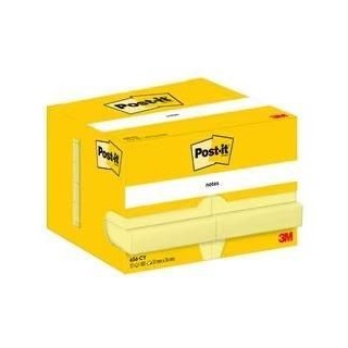 pack 12 bloc notas repos. post-it 51x76 amar