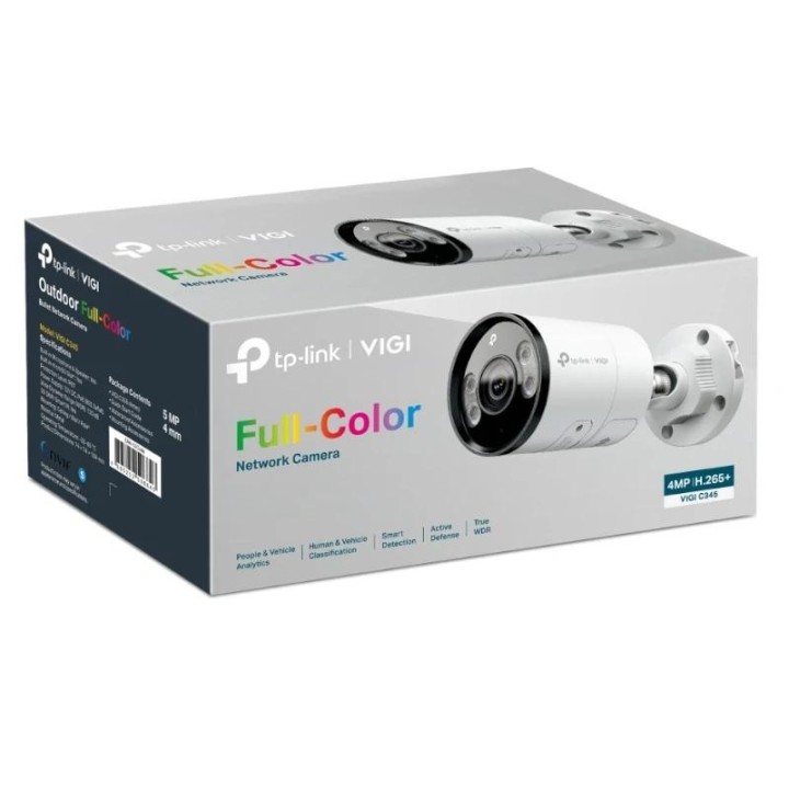 vigi camara ip bullet c345 4mp metal full-color 4m