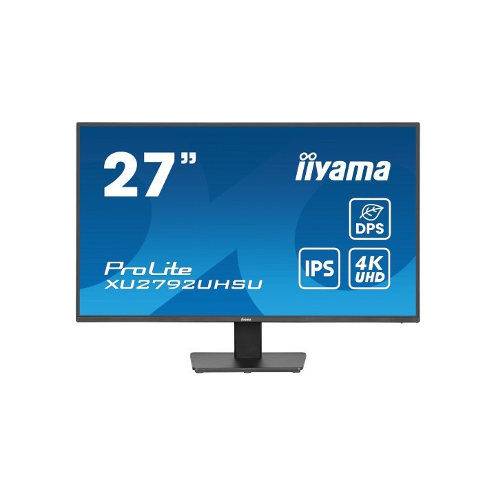iiyama iiyama prolite xu2792uhsu-b6 pantalla para pc 68,6 cm (27) 3840 x 2160 pixeles 4k ultra hd le