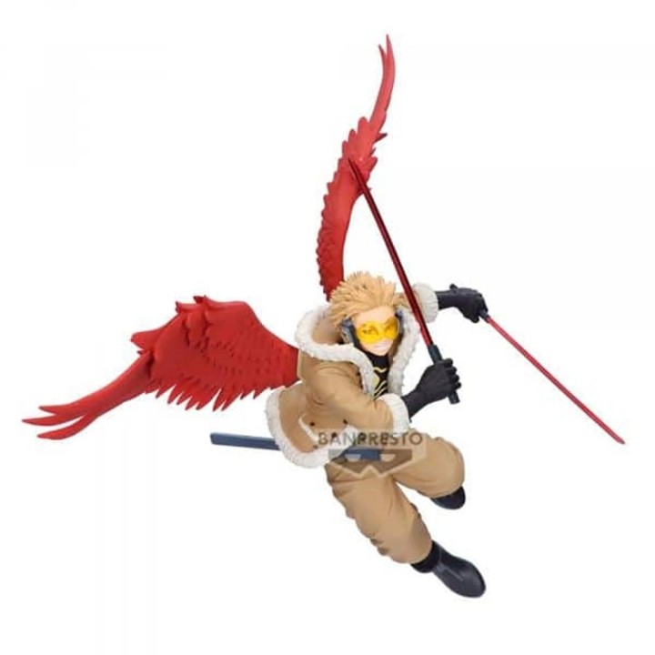 banpresto figura banpresto my hero academia the amazing heroes plus hawks 12cm