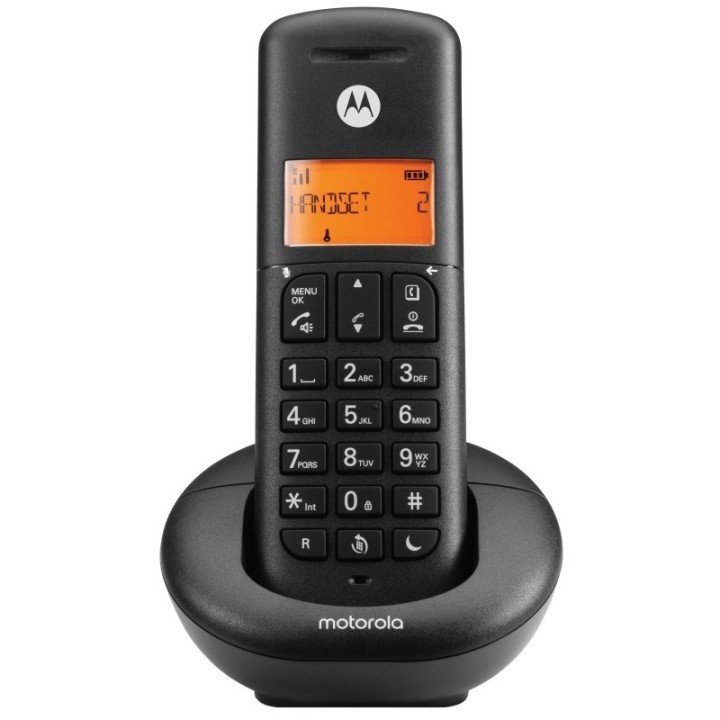 motorola e201 telefono dect call blocking