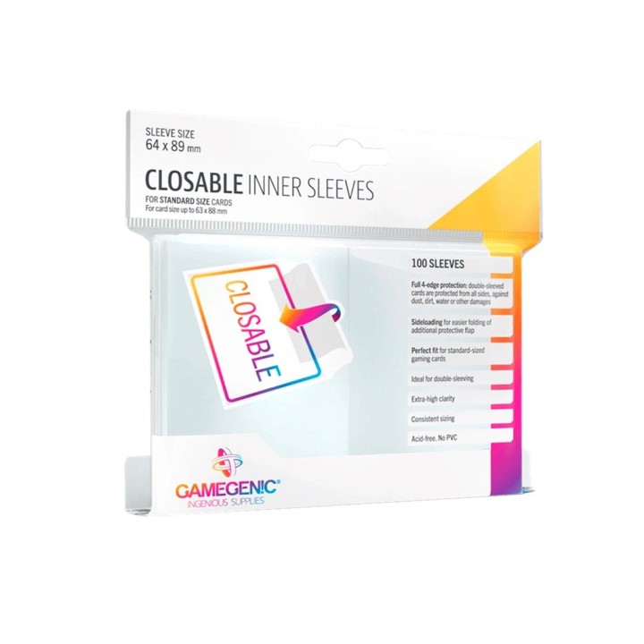 gamegenic fundas transparentes de cartas gamegenic (100)