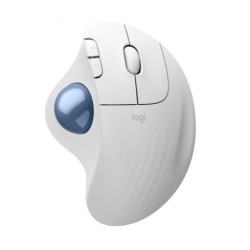 logitech raton inalambrico logitech ergo m575s blanco