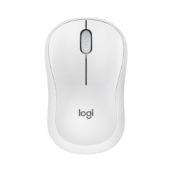 logitech mouse raton logitech m240 optico bluetooth silent blanco crudo