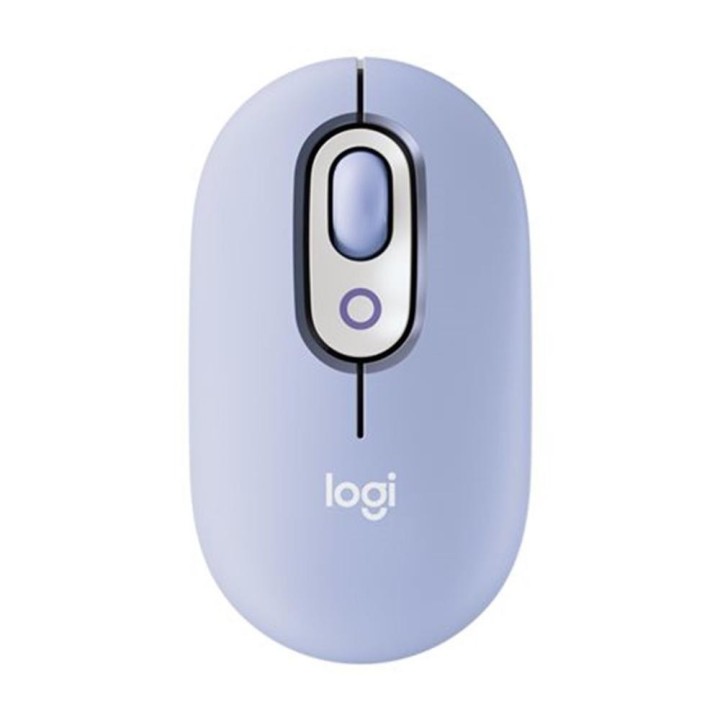 logitech raton inalambrico logitech pop mouse lila