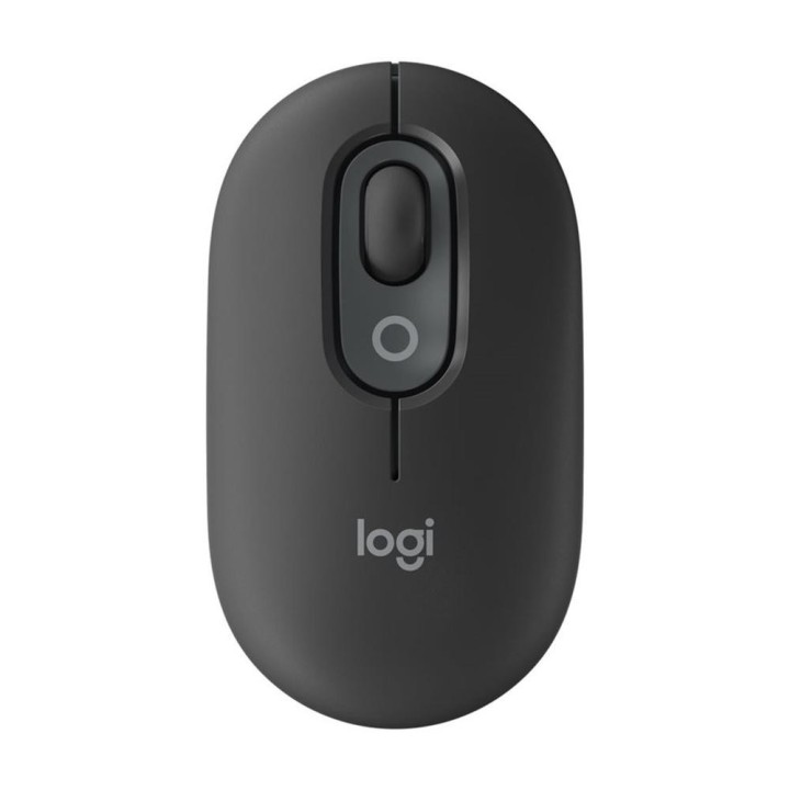 logitech raton inalambrico logitech pop mouse grafito