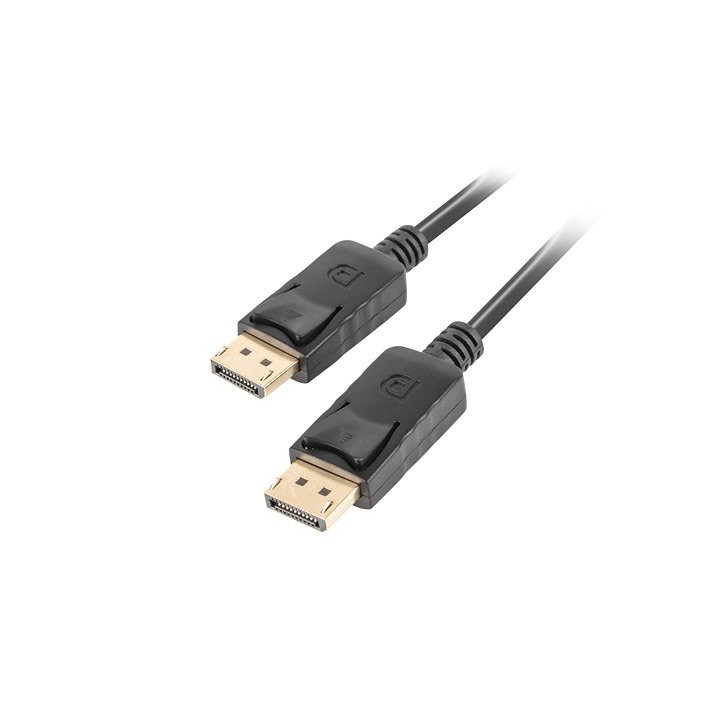 lanberg cable lanberg displayport macho macho 4k negro 1.8m