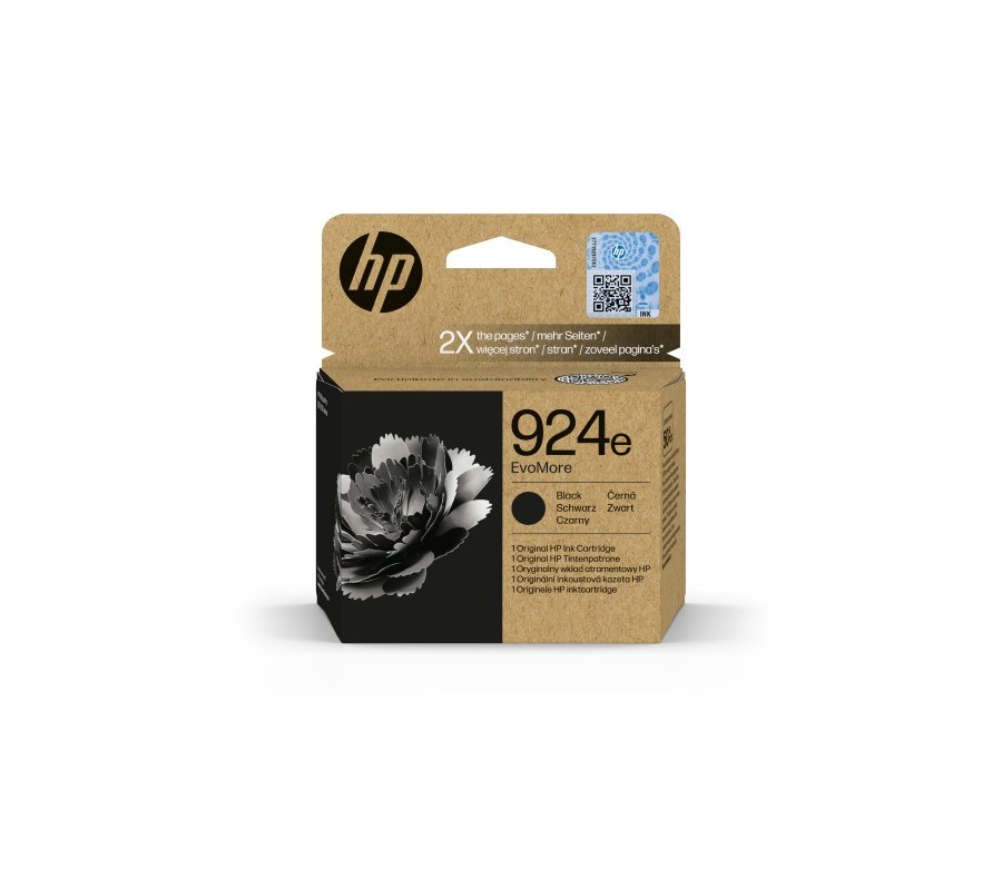 hp hp cartucho de tinta original evomore 924e negra