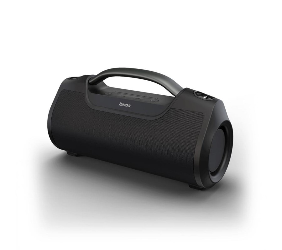 hama altavoz hama soundbarrel negro