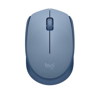 logitech mouse raton logitech m171 optico wireless inalambrico gris azulado