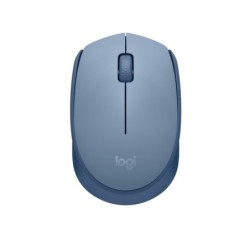 logitech mouse raton logitech m171 optico wireless inalambrico gris azulado