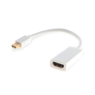 adaptador mini displayport (m) - hdmi (h) 0.2m 1080p blanco dp 1.1 hdmi 1.4