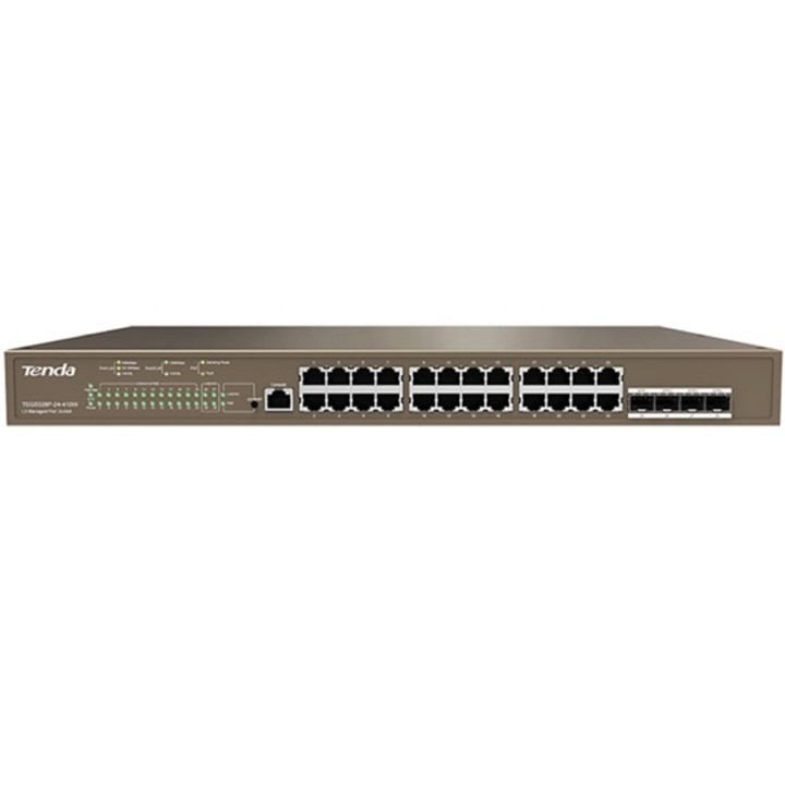 tenda co ltd switch 24 puertos gigabit ethernet 10 - 100 - 1000 tenda