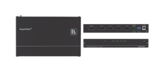 kramer kramer electronics vm-4h2 amplificador de linea de video negro