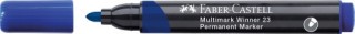 faber-castell marcador multimark winner 23 azul punta conica y sin clip faber castell 453353
