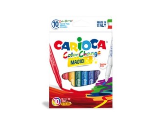 carioca caja 10 rotuladores magicos color change carioca 42737