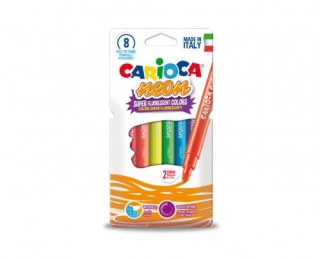 carioca estuche rotuladores neon 8 pcs carioca 42785