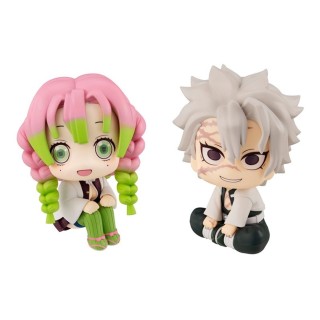 megahouse figuras megahouse look up series kimetsu no yaiba demon slayer mitsuri kanroji & sanemi sh