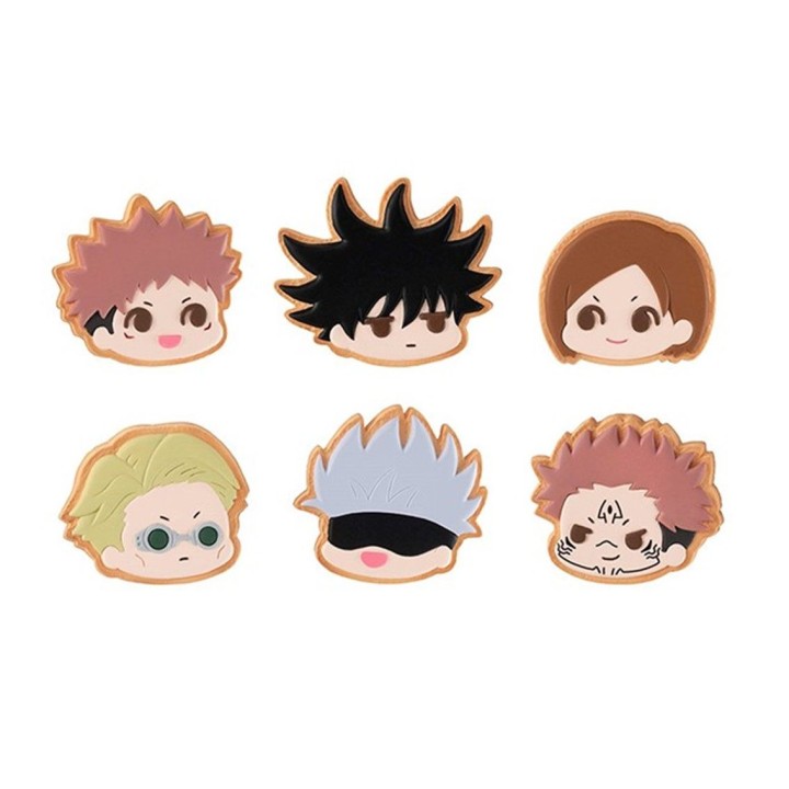 megahouse surtido 6 figuras megahouse jujutsu kaisen charm patisserie