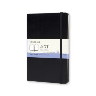 moleskine cuaderno de bocetos negro m (11,5x18cm) moleskine artqp054 moleskine artqp054