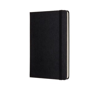 cuad. moleskine t.dura 11.5x18cm m liso negro