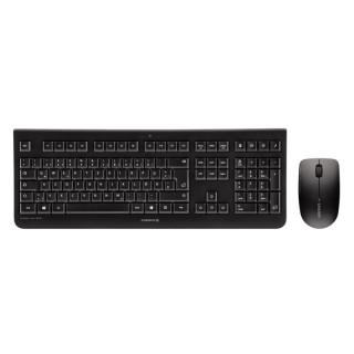 cherry teclado+raton inalambrico ingles dw3000 neg