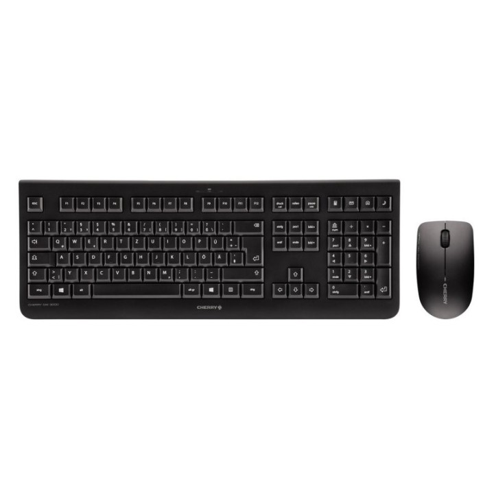 cherry teclado+raton inalambrico ingles dw3000 neg