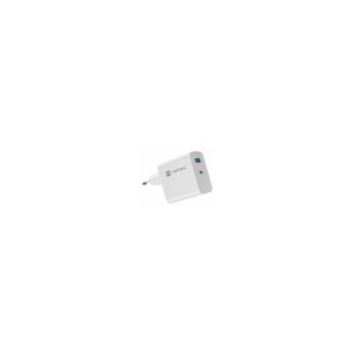 cargador natec ribera gan 45w pd3.0 qc3.0 1xusb-a + 1xusb-c blanco