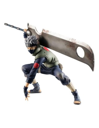 megahouse figura megahouse gem series naruto kakashi hatake great ninja war 15th anniversary