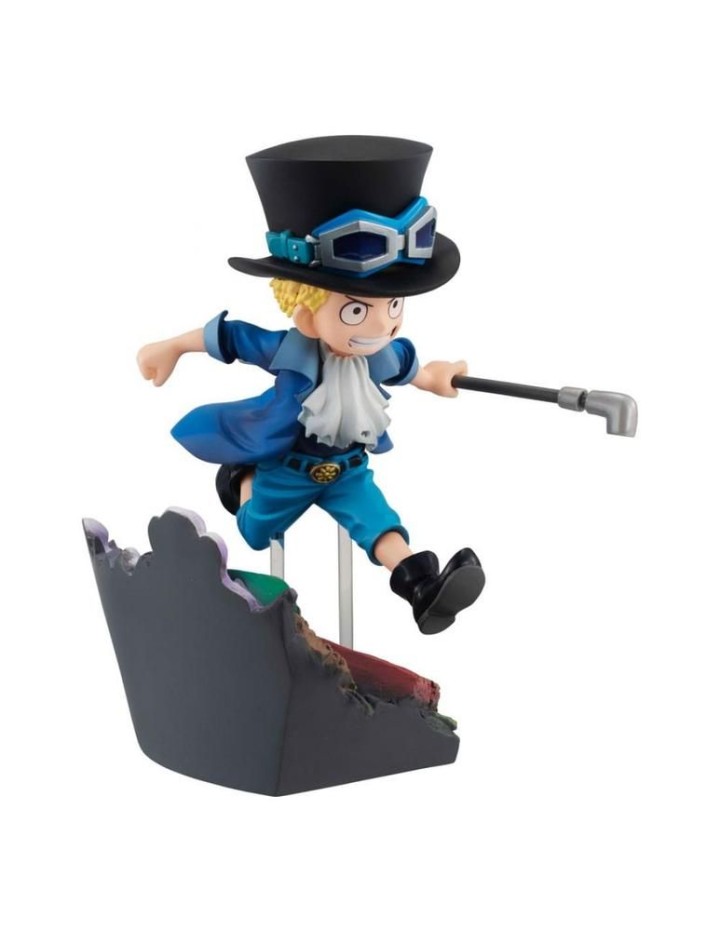 megahouse figura megahouse gem series one piece sabo run run