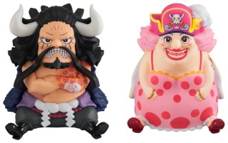 megahouse set figuras megahouse lookup one piece kaido the beast & big mom