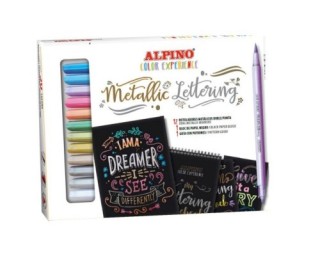 alpino set metallic lettering color experience alpino ar010701