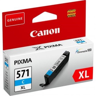 canon cartucho tinta canon cli - 571c xl cian  mg5751 mg6851 mg7750
