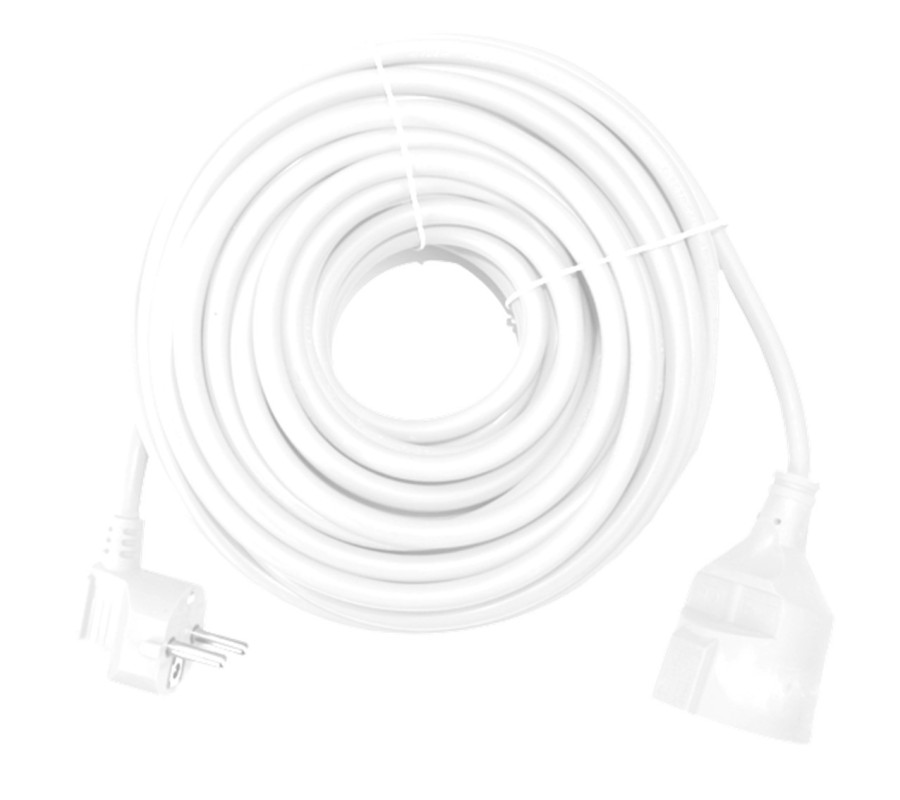 silver cable prolongador de correiente silver electrics 3m -  3x 1.5mm -  250v -  16a -  3.500w -