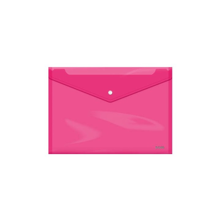dohe sobres polipropileno broche rosa folio apaisado 335x235 dohe 91477