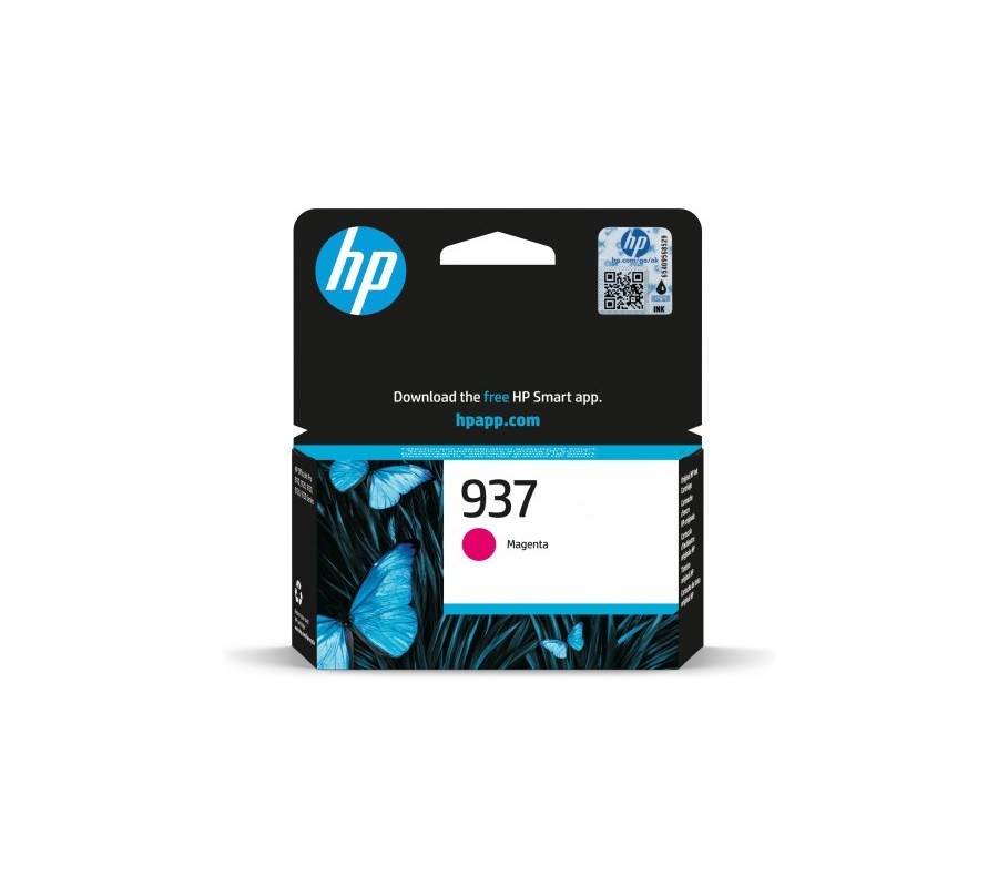 hp hp cartucho de tinta original 937 magenta