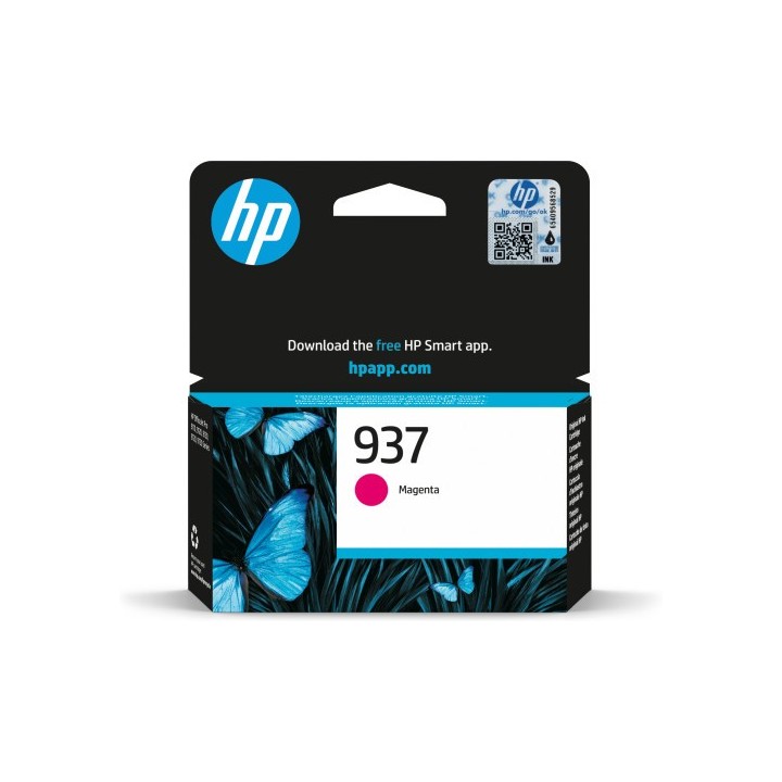 hp hp cartucho de tinta original 937 magenta