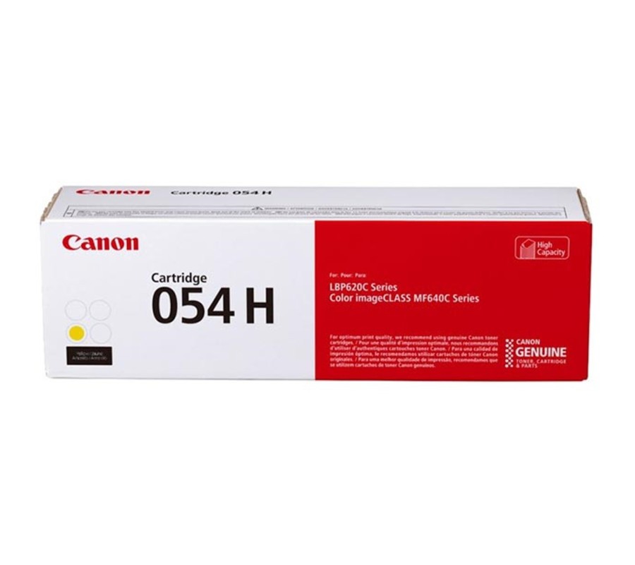 canon toner canon 054h amarillo 2300 pag lbp622 -  mf641 -  mf644 -  lbp621 -  lbp623 -  mf641 -  mf