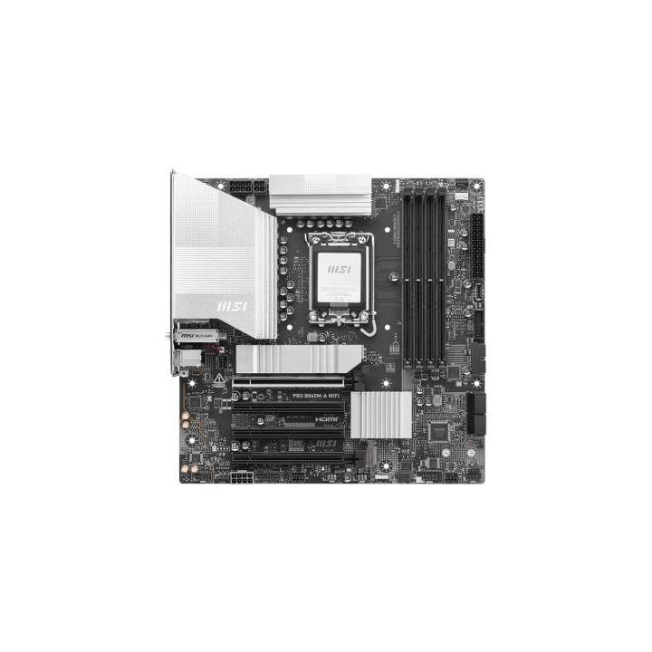 msi msi pro b860m-a wifi placa base intel b860 lga 1851 (socket v1) micro atx